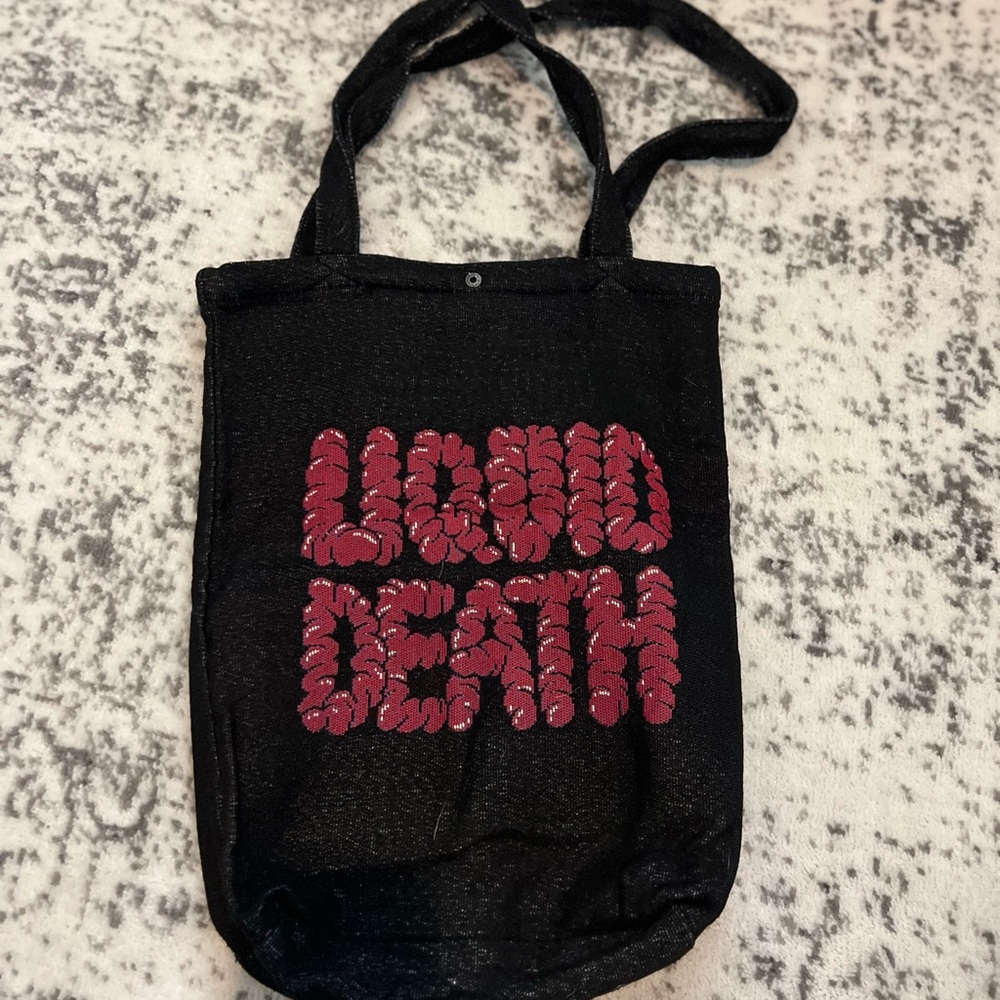 5/$20 Liquid Death Tote bag